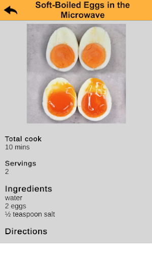 Microwave Recipes Offline Screenshot 3