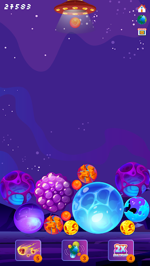 Planet Merge: Space Puzzle Screenshot 2