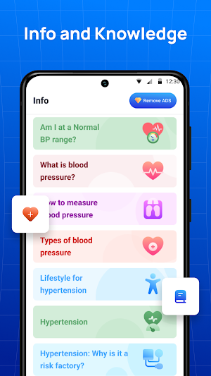 Blood Pressure App: Bp Tracker Screenshot 1