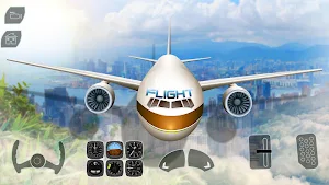 Take off Airplane Pilot Race Flight Simulator Screenshot 3