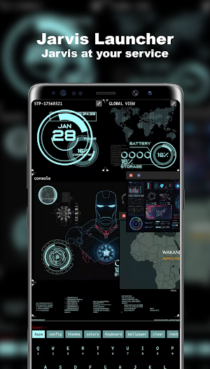 Jarvis Launcher Screenshot 1