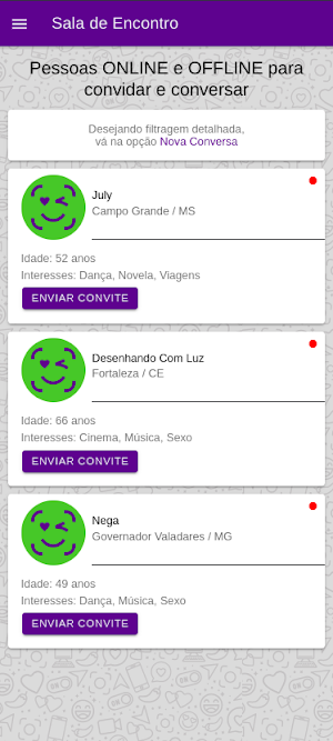 Sala de Encontro Screenshot 2