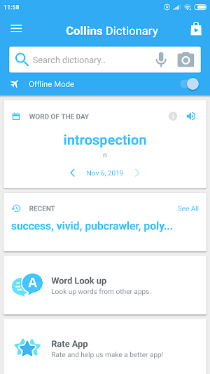 Collins Dictionary Free Screenshot 2
