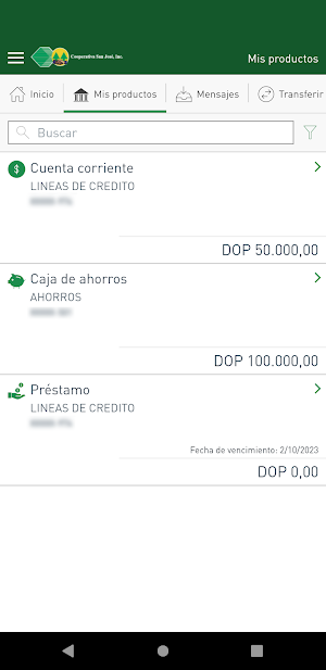 CoopSanjosé En Línea Screenshot 3