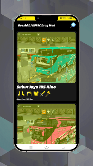 Bussid DJ KSRTC Drag Mod Screenshot 1