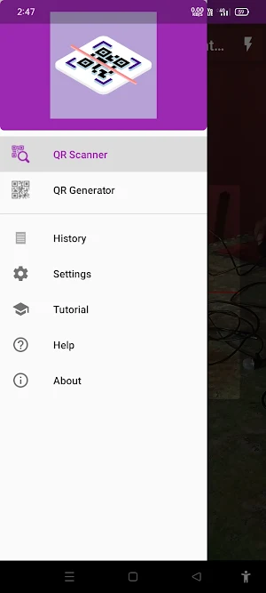 QR Scanner and Generator Screenshot 1