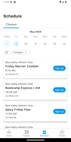 Bow Valley Athletic Club Screenshot 3