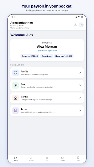 NCS Employee Screenshot 3