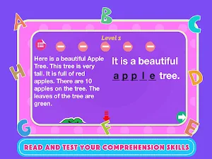 English Comprehension Reading Screenshot 0