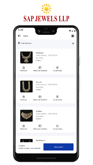Sap Jewels Llp Screenshot 3