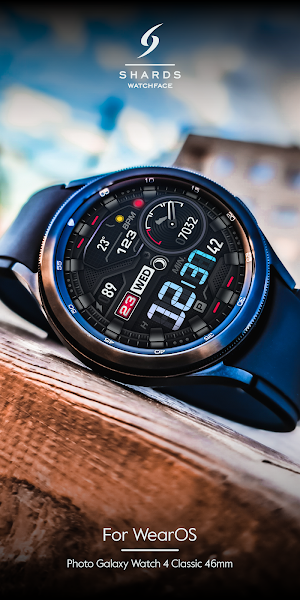 SH026 Watch Face, WearOS watch Screenshot 3