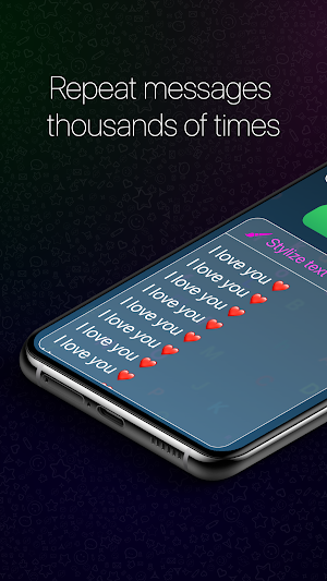 Text Repeater: 10к repetitions Screenshot 0