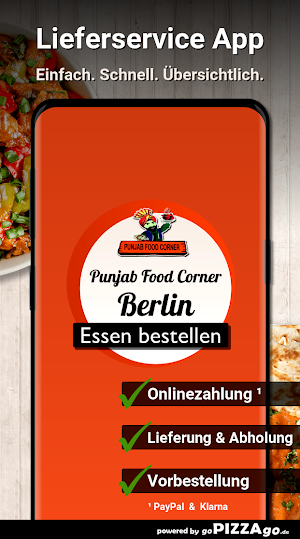 Punjab Food Corner Berlin Screenshot 0