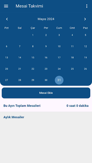 Mesai Saatim (REKLAMSIZ) Screenshot 1