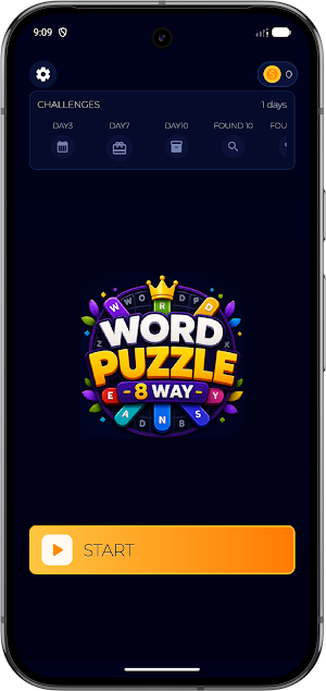 8 way - Word Puzzle Screenshot 0