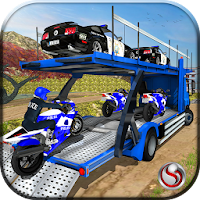 OffRoad Police Transport Truck Driving Games
