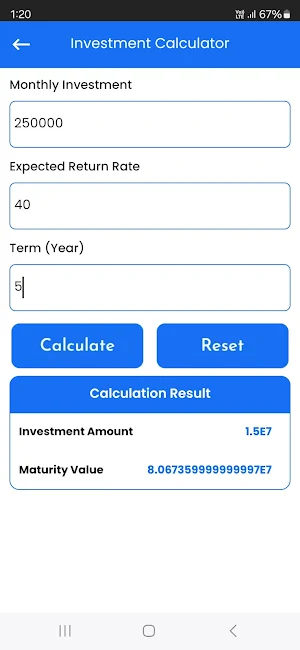 LoanQuick - Finance Calculator Screenshot 3