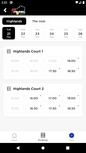 PadelZim Screenshot 3
