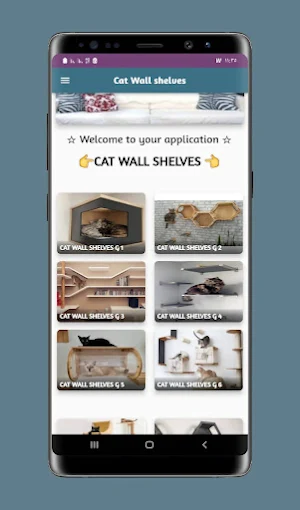 Cat Wall shelves Screenshot 1