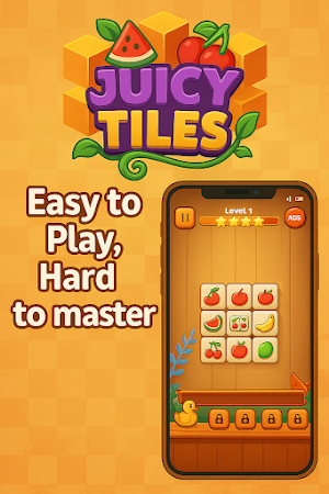 Juicy Tiles: Match 3 Puzzle Screenshot 2