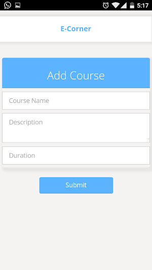 Attendance System Screenshot 1