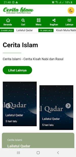 CERITA ISLAM | KISAH NABI Screenshot 0