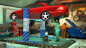 Tyre Shop Car Mechanic Games Screenshot 0