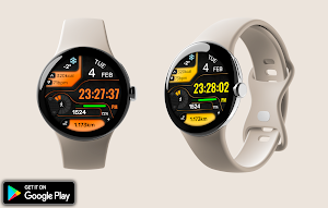 Digital Fnx364 Watch Face Screenshot 2