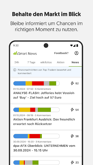 wikifolio Screenshot 2