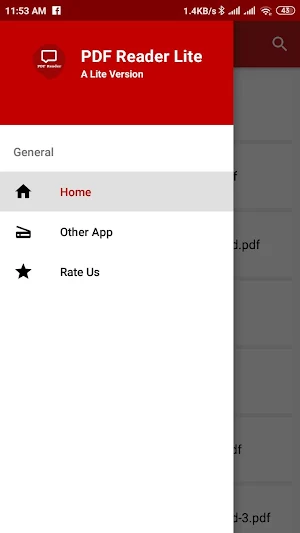 PDF Reader Lite Screenshot 3