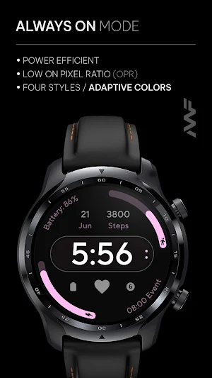 Awf Athlete 1 - watch face Screenshot 3