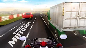 Highway Moto Rider - Traffic Race Screenshot 1