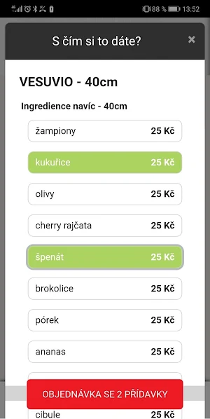 Pizza Bene Praha Screenshot 2