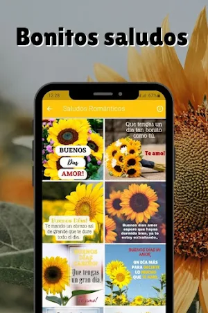 Good morning love sunflowers Screenshot 1