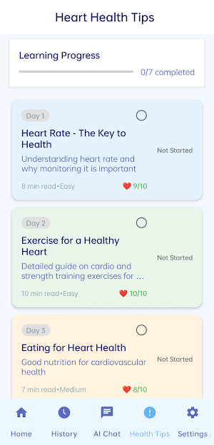 AI Blood Tracker: Heart Health Screenshot 1