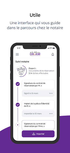 Espace client DReAM Screenshot 2