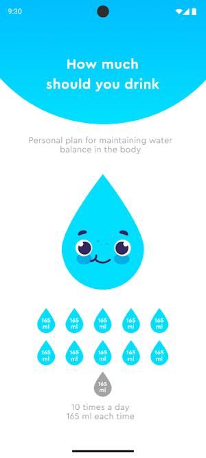 Water Balance App Screenshot 3