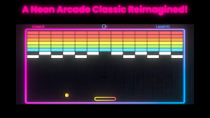 Neon Brick Breakout Screenshot 0
