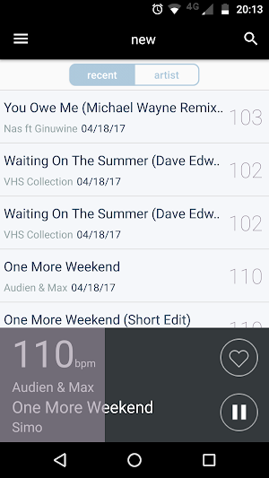 Direct Music Service Screenshot 2
