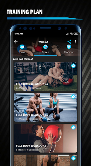 Medicine ball workout : weight ball exercise PRO Screenshot 3