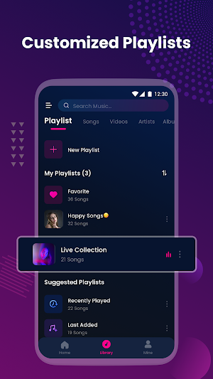 Music Player & MP3 Player Screenshot 2