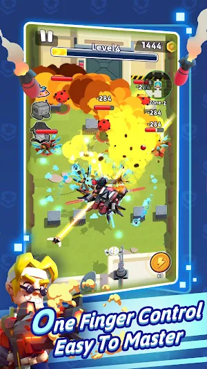 Gunfire Hero: Shooting Archero Screenshot 1