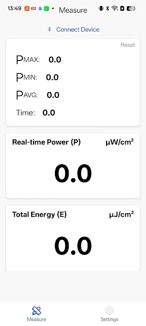 UV Light Meter Screenshot 2
