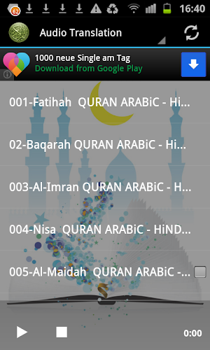 Quran Hindi Translation Screenshot 1