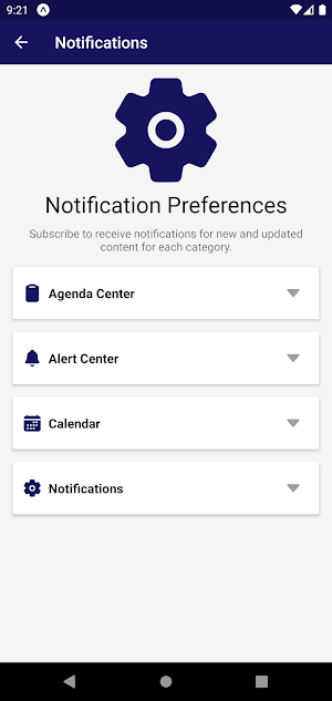 Hillsborough CA Mobile App Screenshot 3
