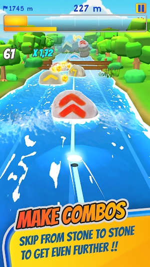 Stone Skipper Dash Screenshot 1
