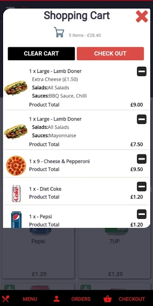 OYes Pizza Kebab Screenshot 0