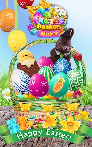 Easter Bunny Basket Maker Kids Screenshot 3