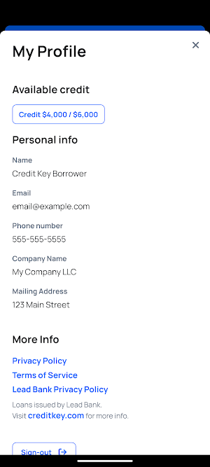 Credit Key Screenshot 2