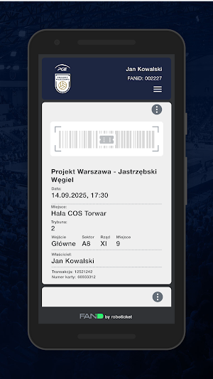 Bilety Projekt Warszawa Screenshot 2